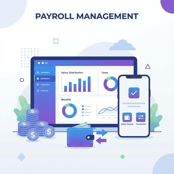 Labour Attendance, Inventory, Cashbook